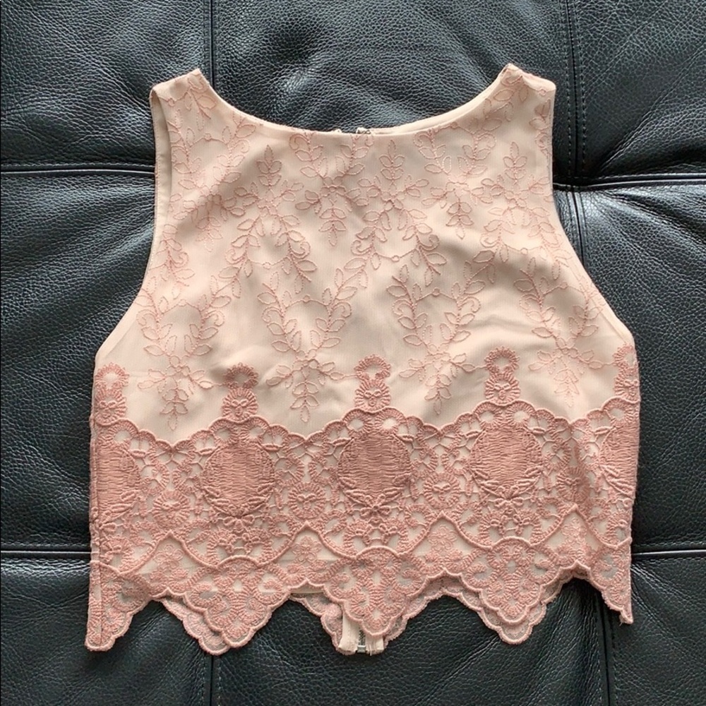 Alice and Olivia crop top